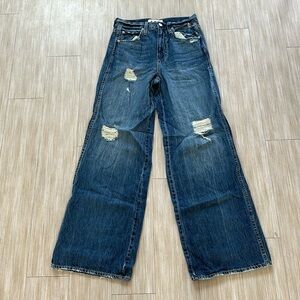 AMO Distressed Blue Jeans